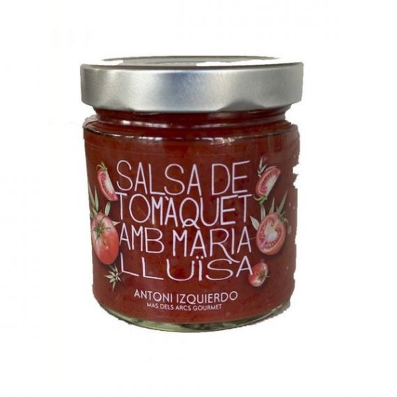 Salsa de Tomate con María Luisa 390gr. Antoni Izquierdo. 6 Unidades