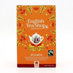 Té Rooibos BIO 40gr. English Tea Shop. 6 Unidades