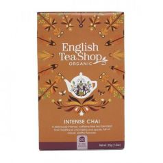 Té Negro Intenso Chai BIO 40gr. English Tea Shop. 6 Unidades