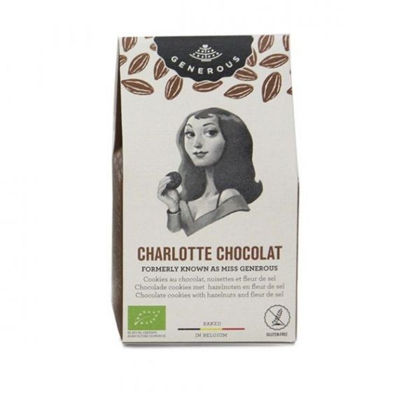 Galletas Mini Charlotte Chocolate 40gr. Generous. 16 Unidades