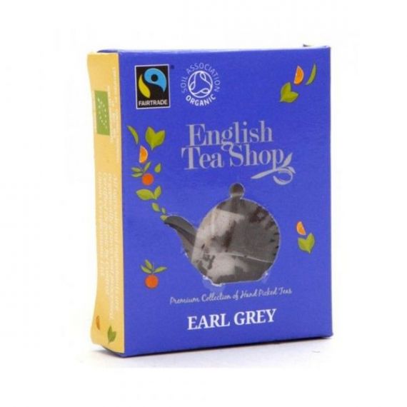 Te Earl Grey Bio Horeca 50 bolsitas 100gr. English Tea Shop. 1 Unidades