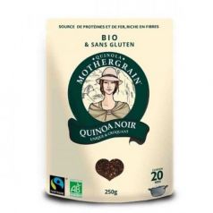 Quinoa Negra Bio 250gr. Quinola. 8un