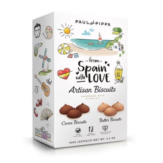 Paciencias From Spain with Love 150gr. Paul & Pippa. 8un