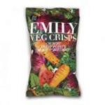 Chips de Verduras (Patata, Zanahoria y Remolacha) 80gr. Emily Crisps. 8 Unidades