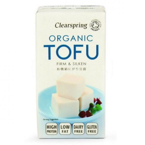 Tofu Sedoso Japonés 300gr. Clearspring. 12 Unidades