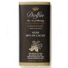Chocolate Negro 88% de Cacao 70gr. Dolfin. 15 Unidades