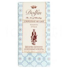 Chocolate con Leche y Nueces de Italia 30gr. Dolfin. 25 Unidades