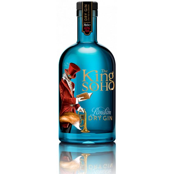 THE KING OF SOHO LONDON DRY GIN 70CL 42%