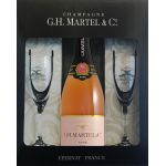 Pack Champagne Martel Prestige Brut 75 cl. 12º + Pack + 2 Copas