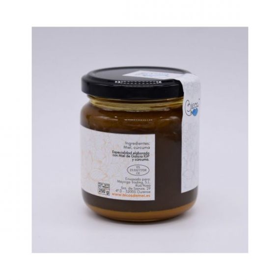 Miel y cúrcuma 250g