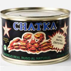 100% Patas Chatka al natural 220gr. Chatka. 6 Unidades