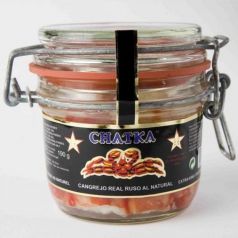 100% Patas Chatka al natural cristal 310gr. Chatka. 6 Unidades