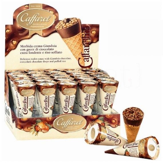 Caffarellino display Chocolate con Leche 25gr. Caffarel. 2 Unidades