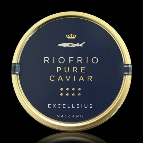 Caviar de Riofrío Tradicional Excellsius 50gr. Riofrío. 1 Unidades