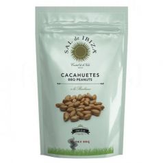 Cacahuetes Smoky BBQ 80gr. Sal de Ibiza. 8 Unidades