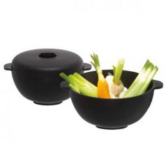 Cocotte redonda 25cl. Comatec. 50 Unidades