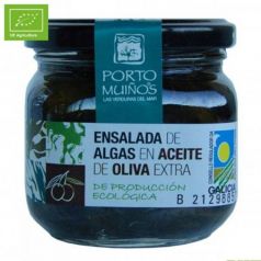 Ensalada de algas en Aceite de Oliva Ecológico (cristal) C212. Porto-Muiños. 12 Unidades