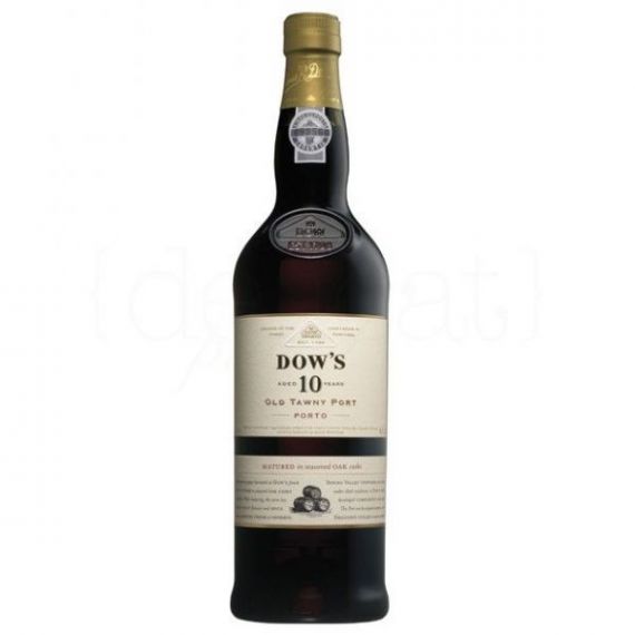 Dow\'s 10 Years Old Tawny Port 75cl. Porto Dow\'s. 3 Unidades