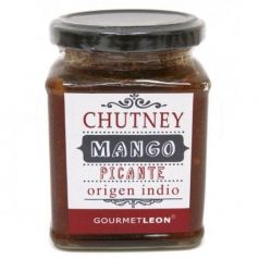 Chutney de mango picante 250gr. Gourmet Leon. 12 Unidades
