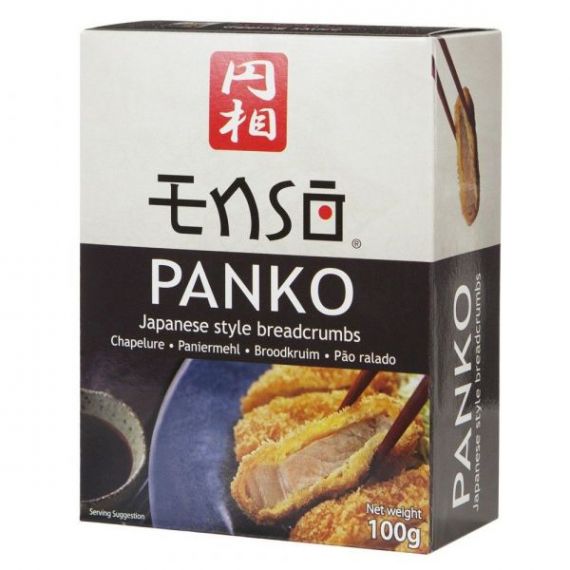 Panko (pan rallado japonés) 100gr. Enso. 6 Unidades