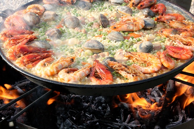 el origen de la paella